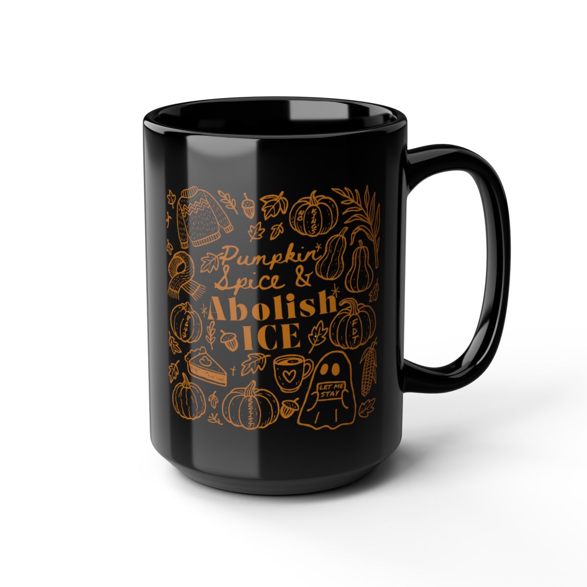 Abolish Ice Subtle Fuck Trump Hidden Message Mug