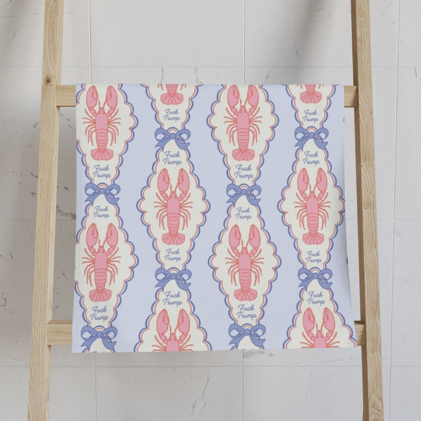 Fuck Trump Lobster Kitchen or Hand Towel