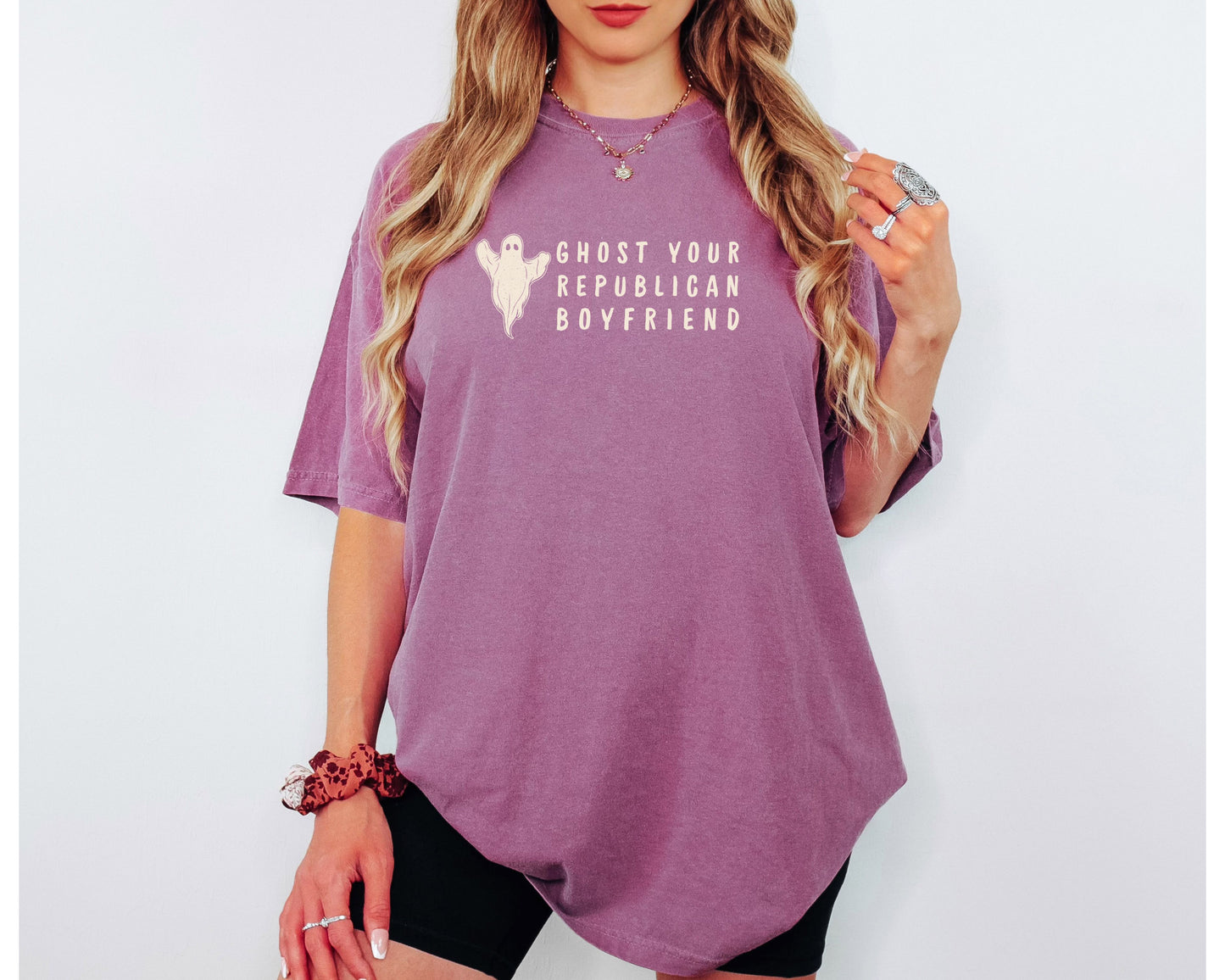 Ghost Your Republican Boyfriend Comfort Colors Halloween Shirt