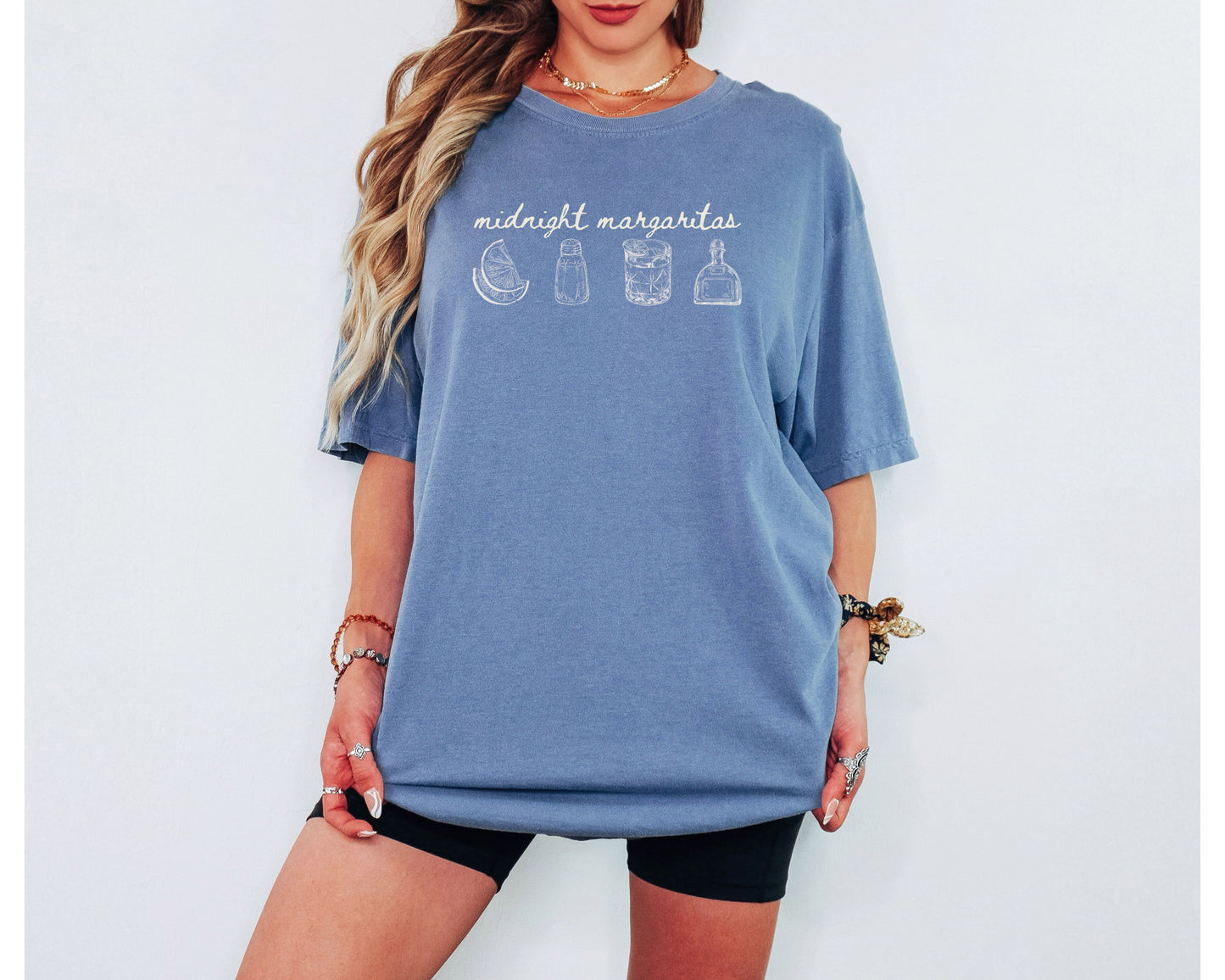 Midnight Margaritas Comfort Colors Tee Shirt