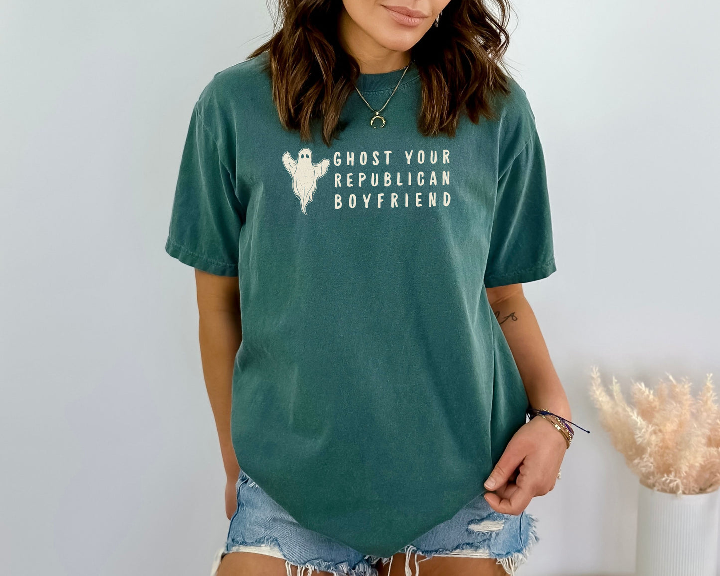 Ghost Your Republican Boyfriend Comfort Colors Halloween Shirt