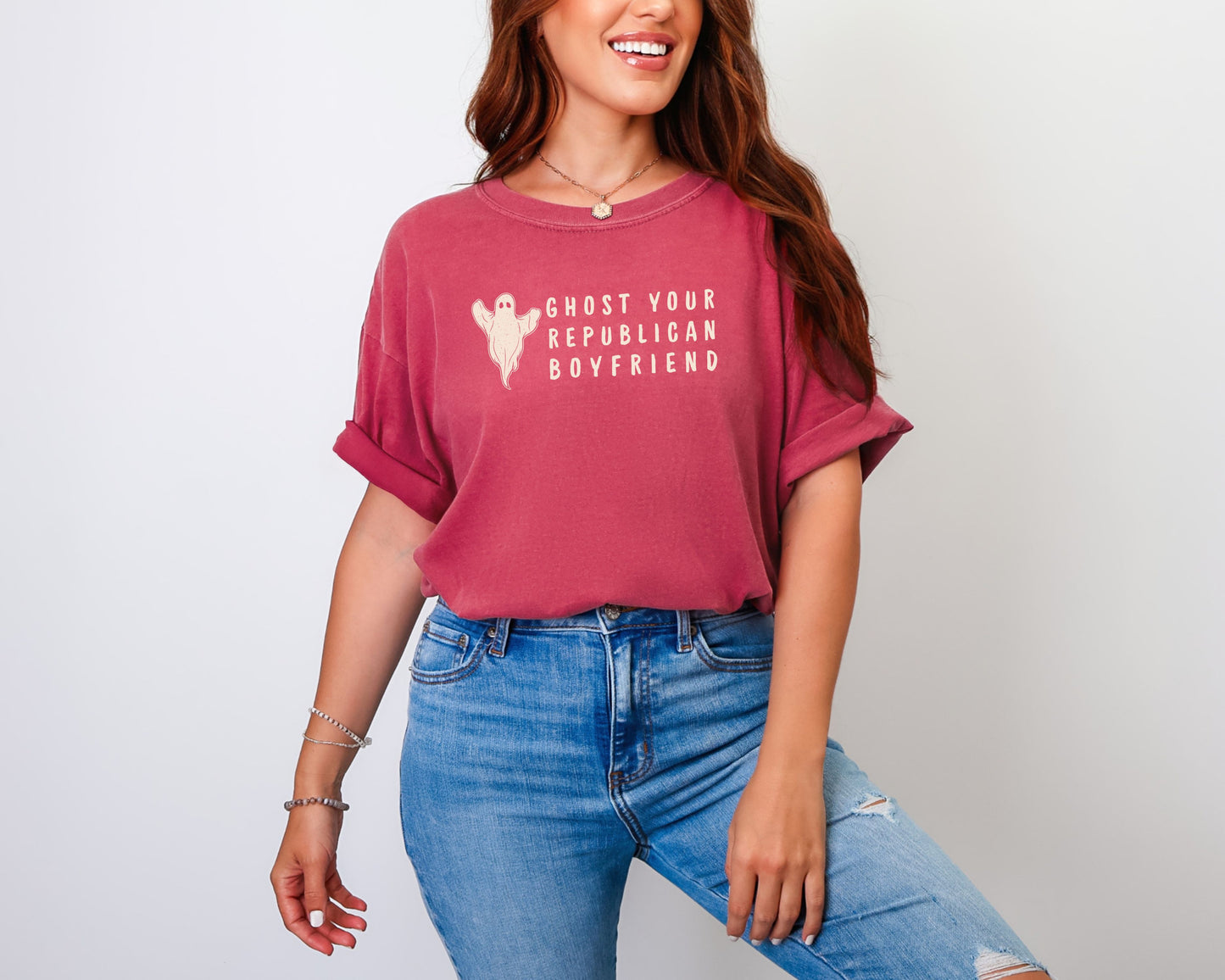 Ghost Your Republican Boyfriend Comfort Colors Halloween Shirt