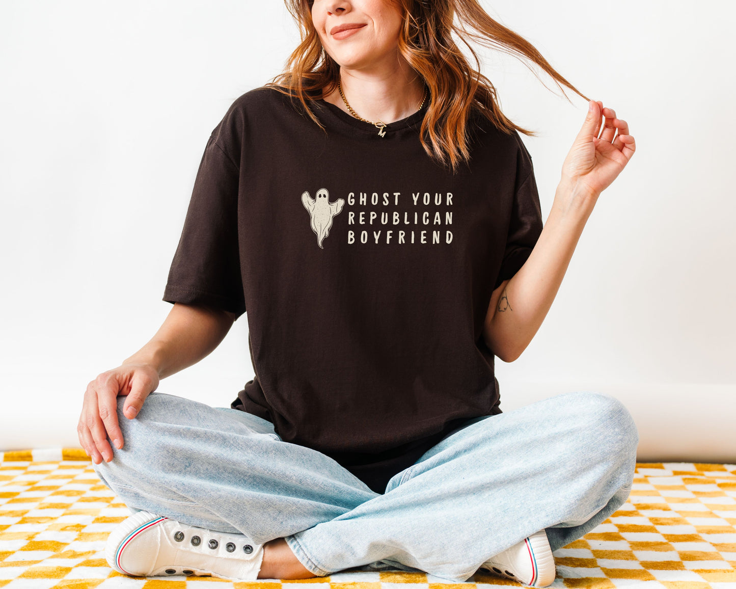 Ghost Your Republican Boyfriend Anti Maga Tee Shirt