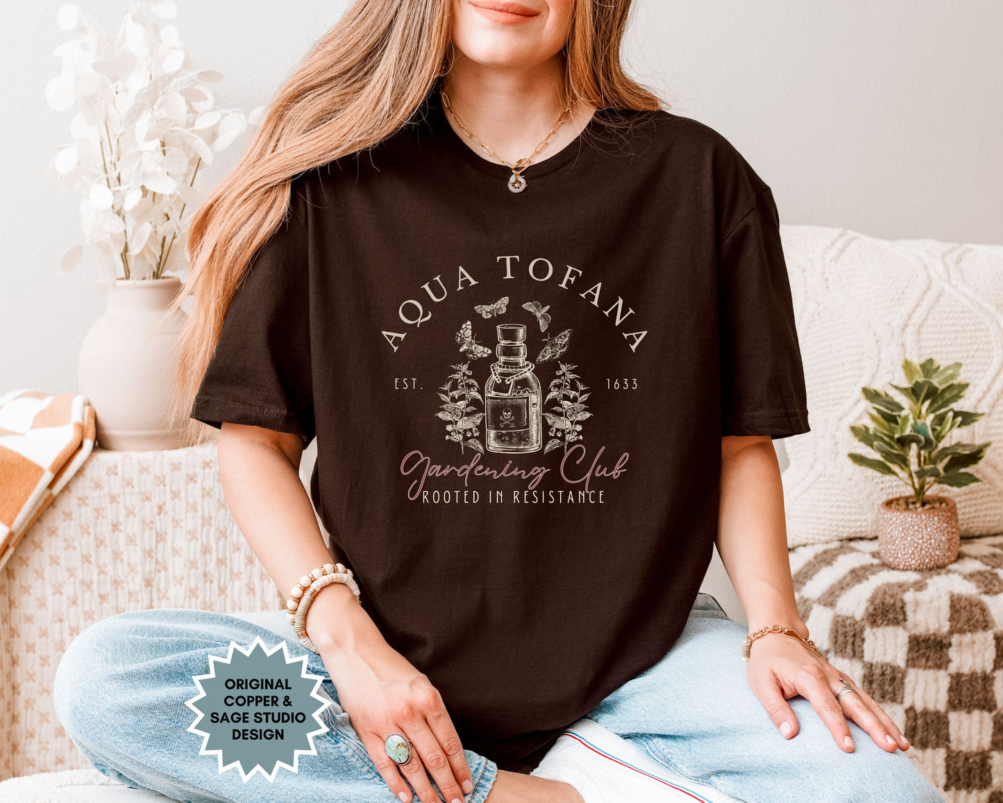 Aqua Tofana Gardening Club Resistance Tee Shirt