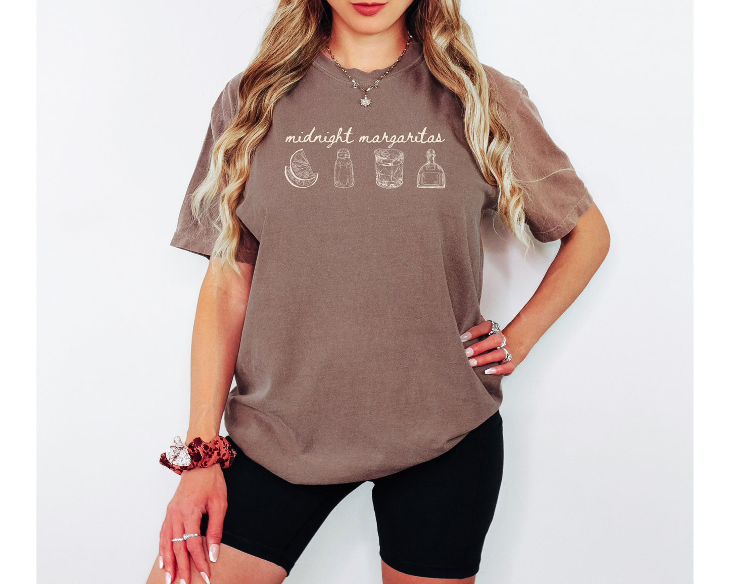 Midnight Margaritas Comfort Colors Tee Shirt