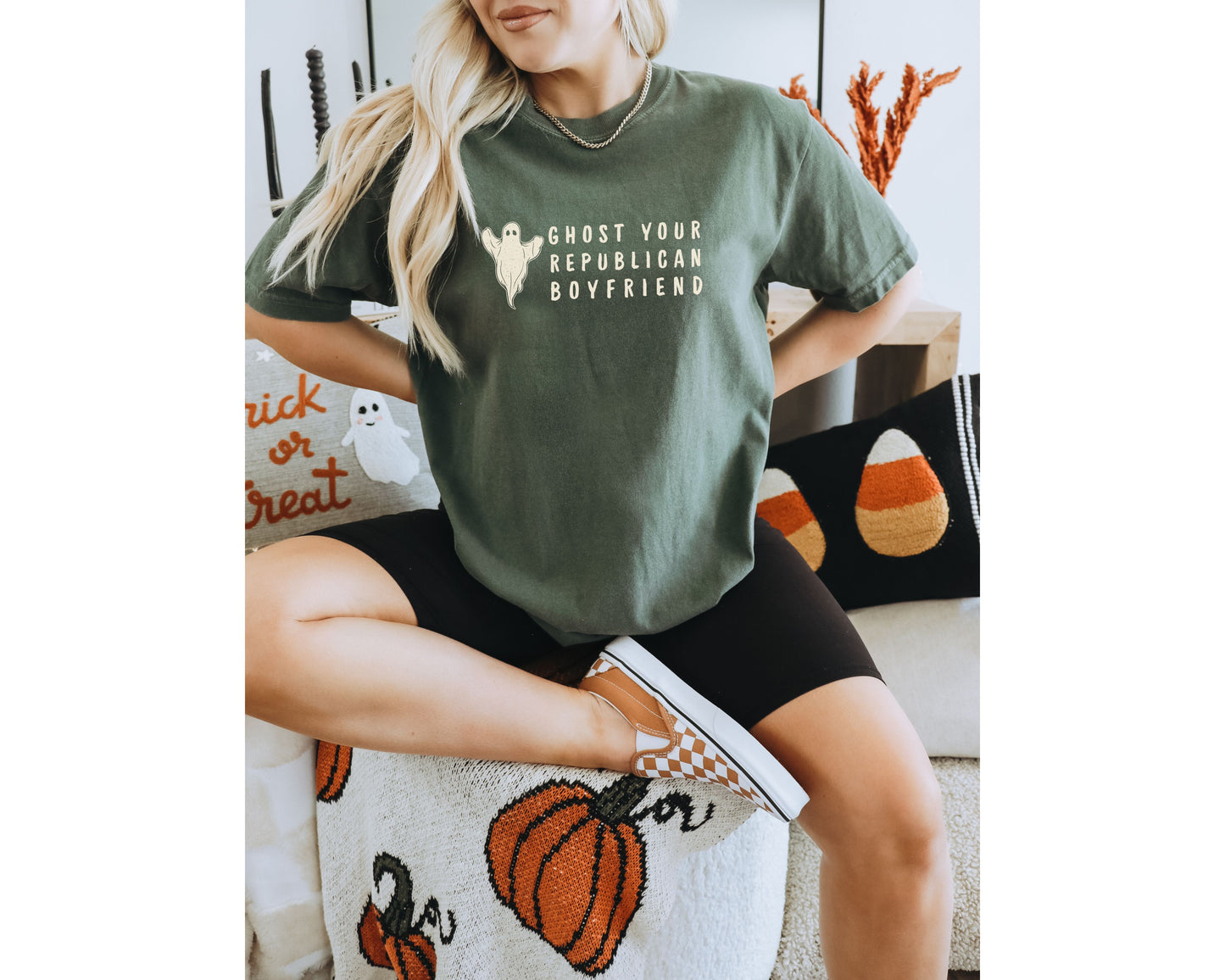 Ghost Your Republican Boyfriend Comfort Colors Halloween Shirt
