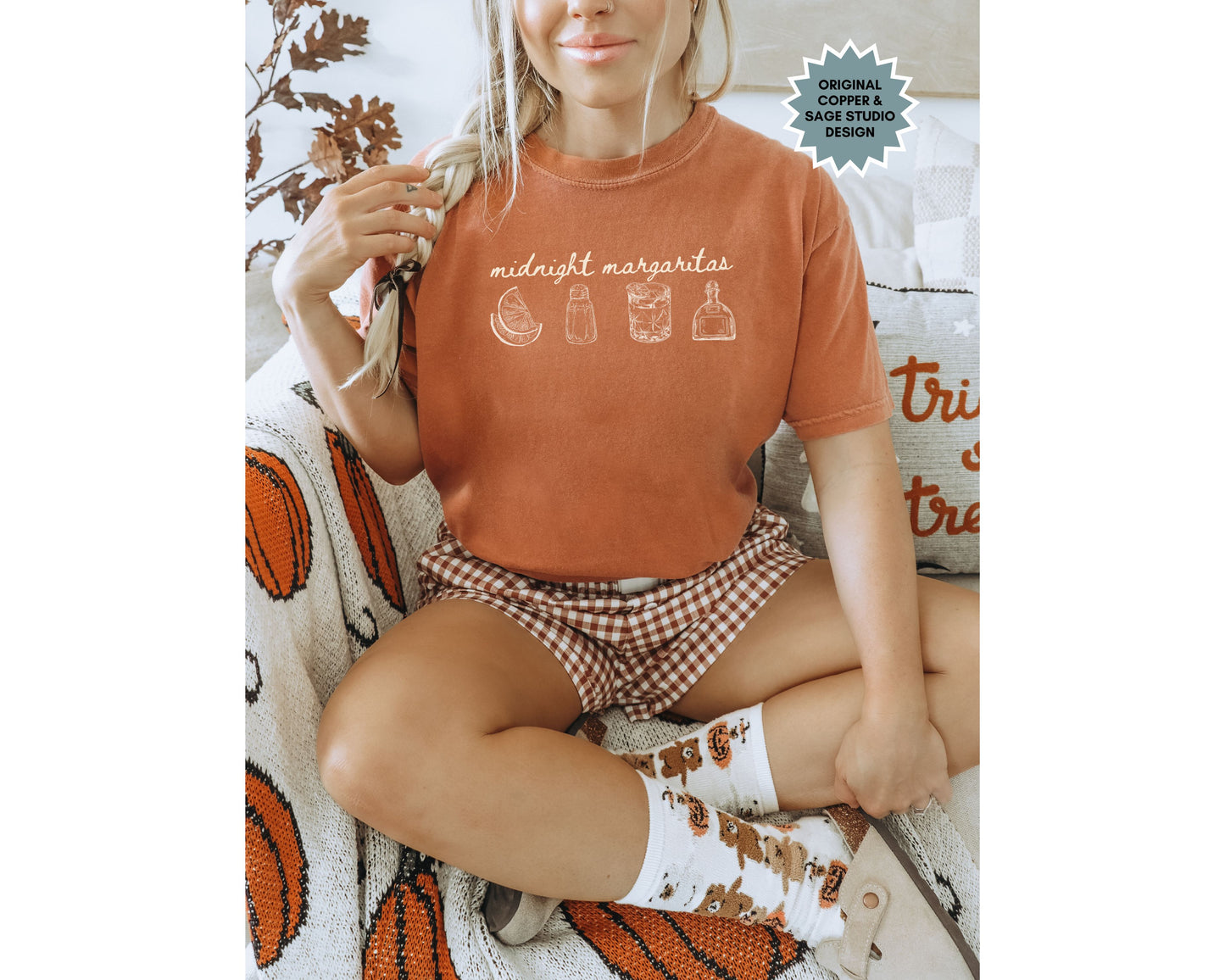 Midnight Margaritas Comfort Colors Tee Shirt