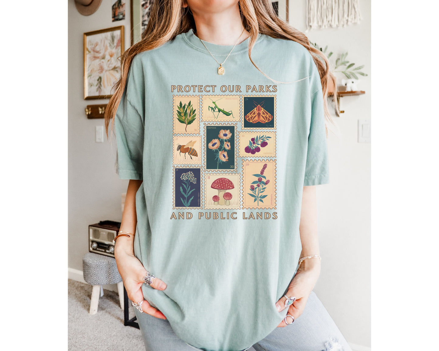 Protect Our Parks and Public Lands Comfort Colors Tee Shirt