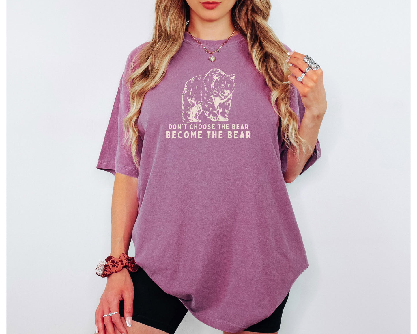 Become The Bear Radical Feminist Comfort Colors Shirt