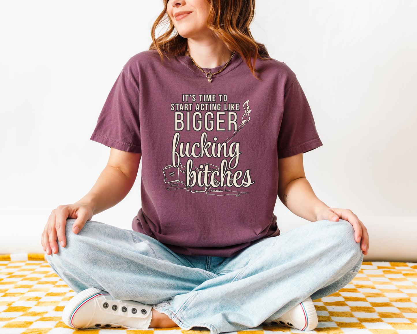 Anti Ice Fucking Bitches Comfort Colors Tee Shirt