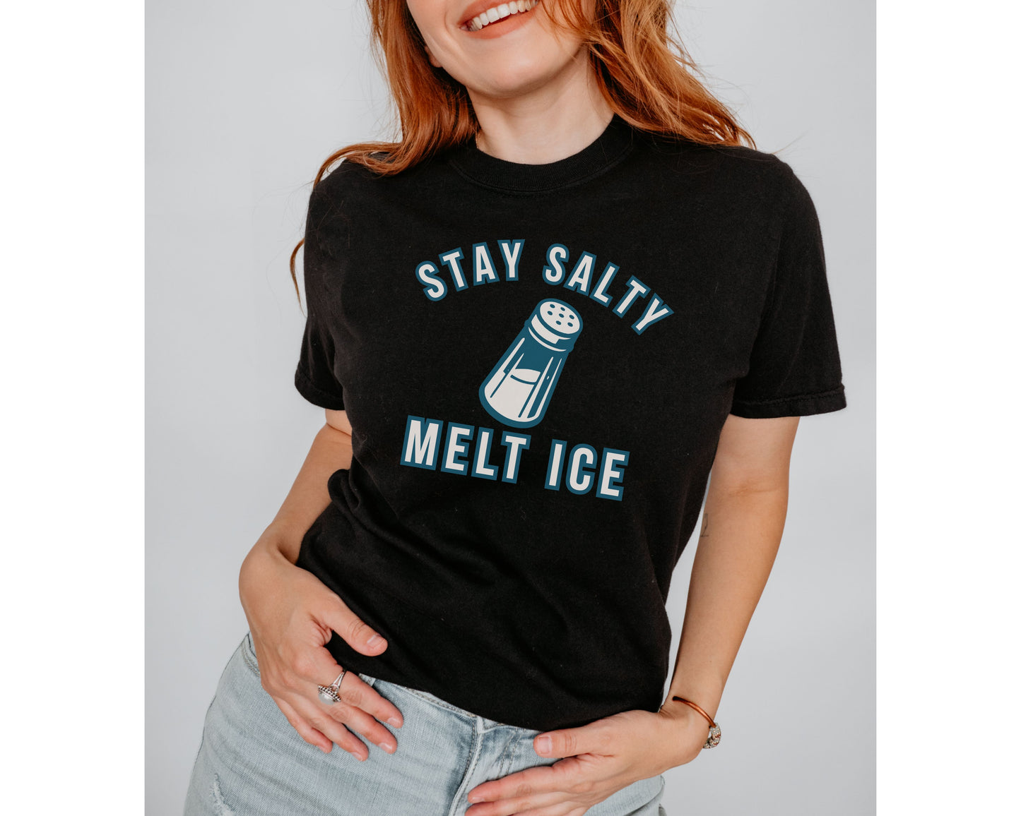 Stay Salty Melt Ice Comfort Colors Tee Shirt