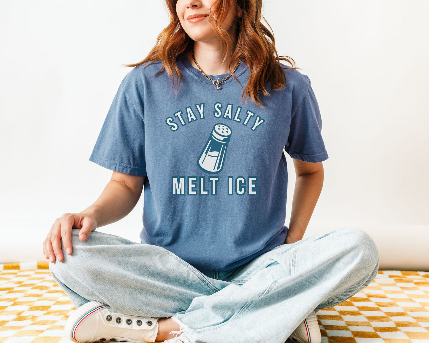 Stay Salty Melt Ice Comfort Colors Tee Shirt