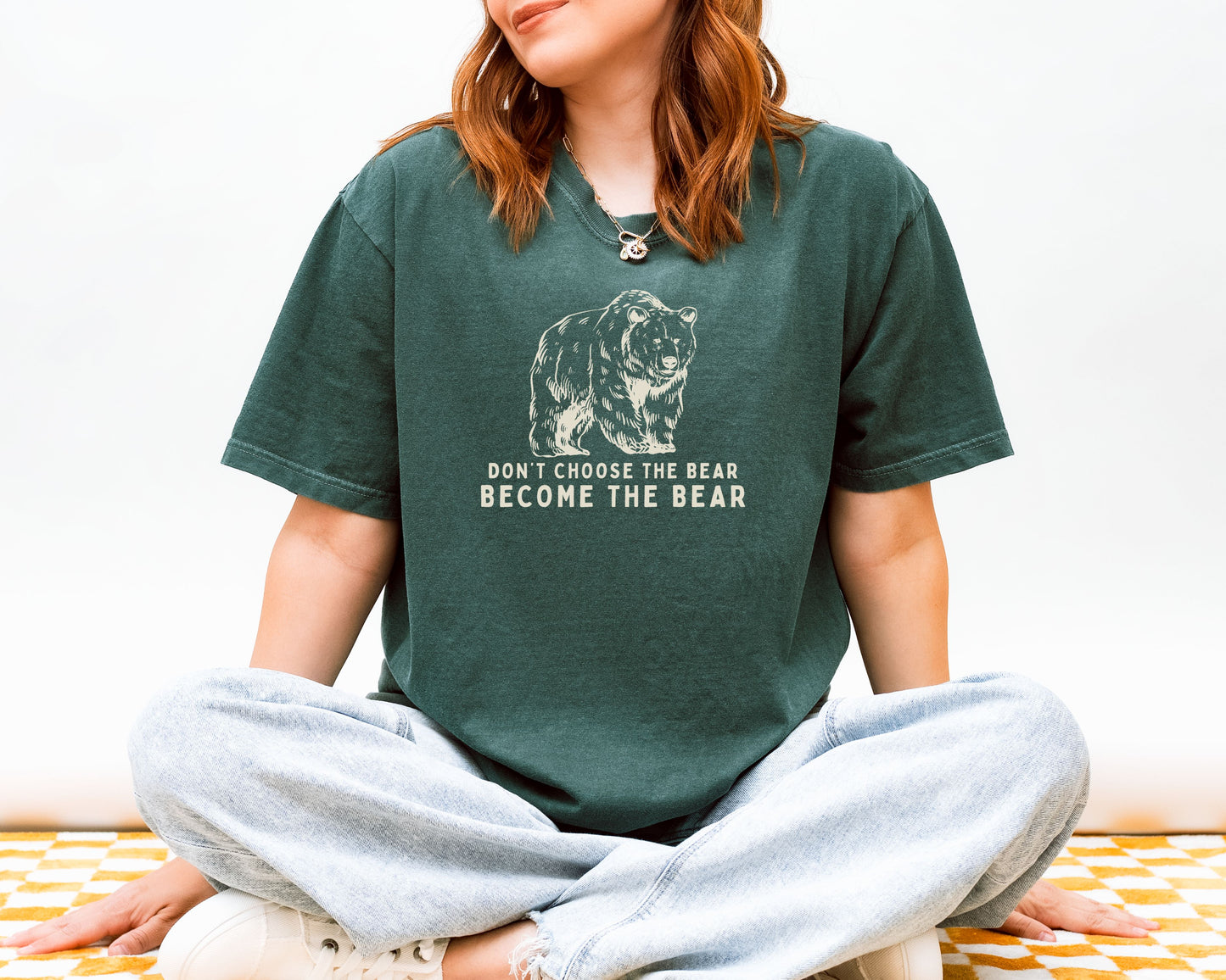 Become The Bear Radical Feminist Comfort Colors Shirt