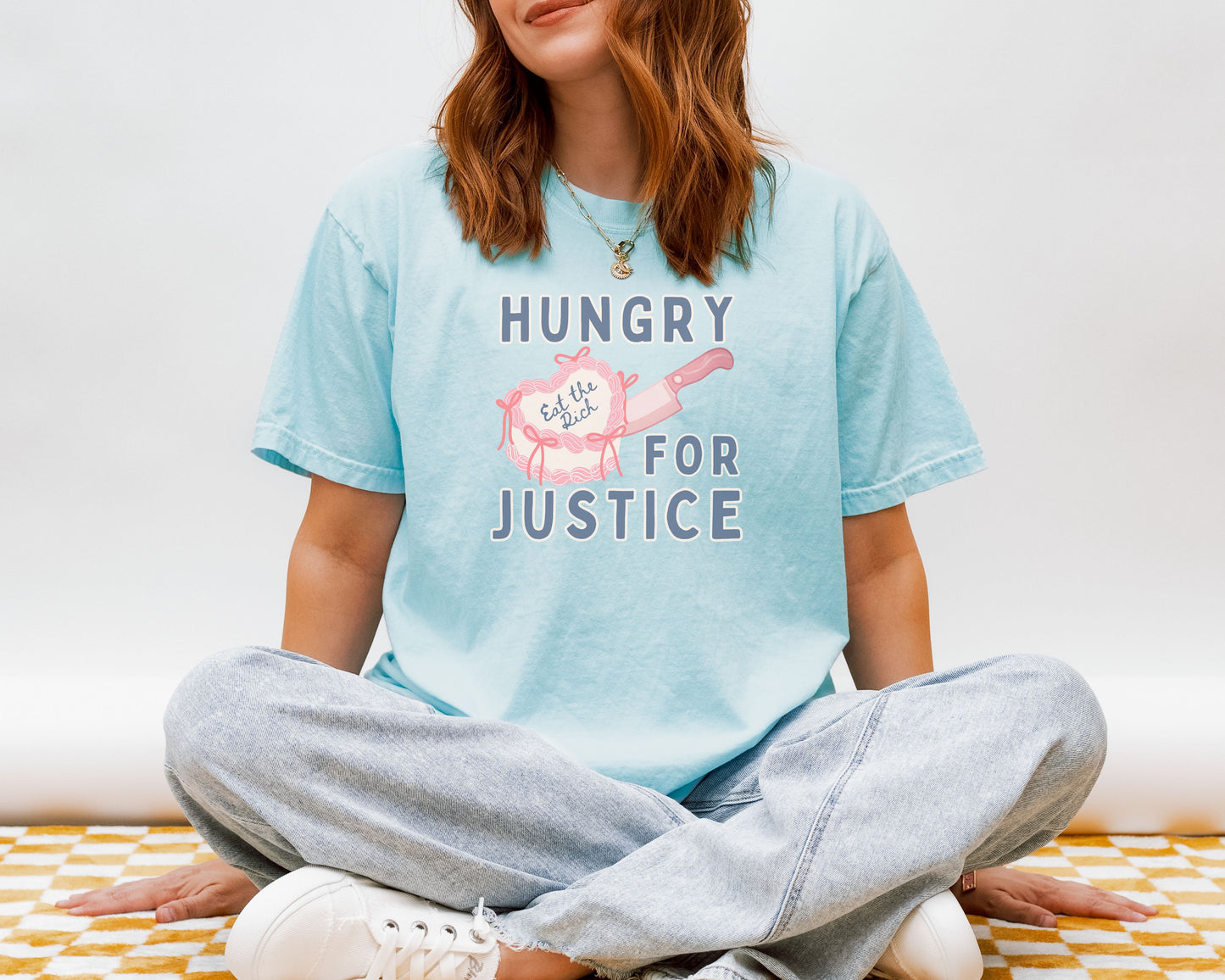 Hungry For Justice Eat The Rich Comfort Colors Tee Shirt