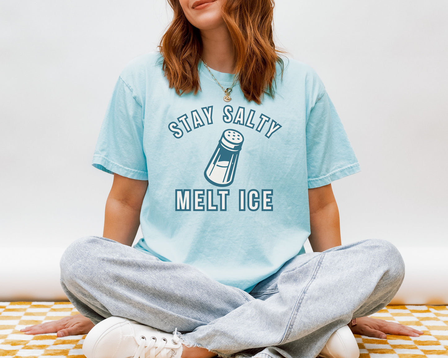 Stay Salty Melt Ice Comfort Colors Tee Shirt