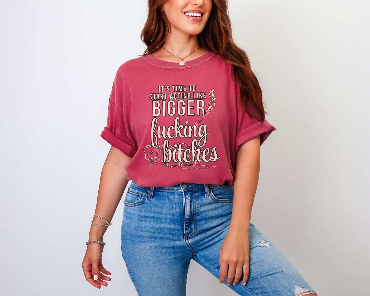 Anti Ice Fucking Bitches Comfort Colors Tee Shirt