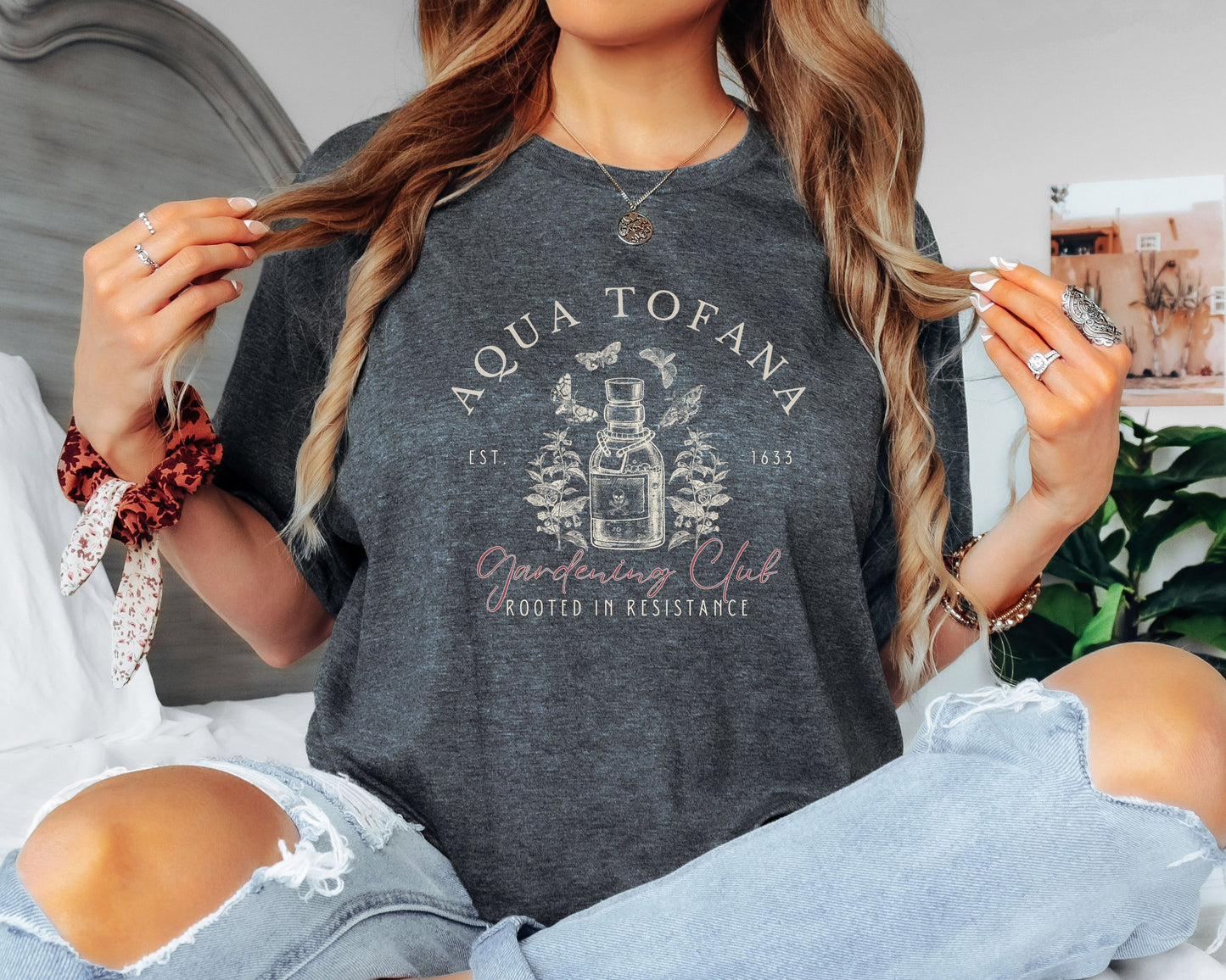 Aqua Tofana Gardening Club Resistance Tee Shirt