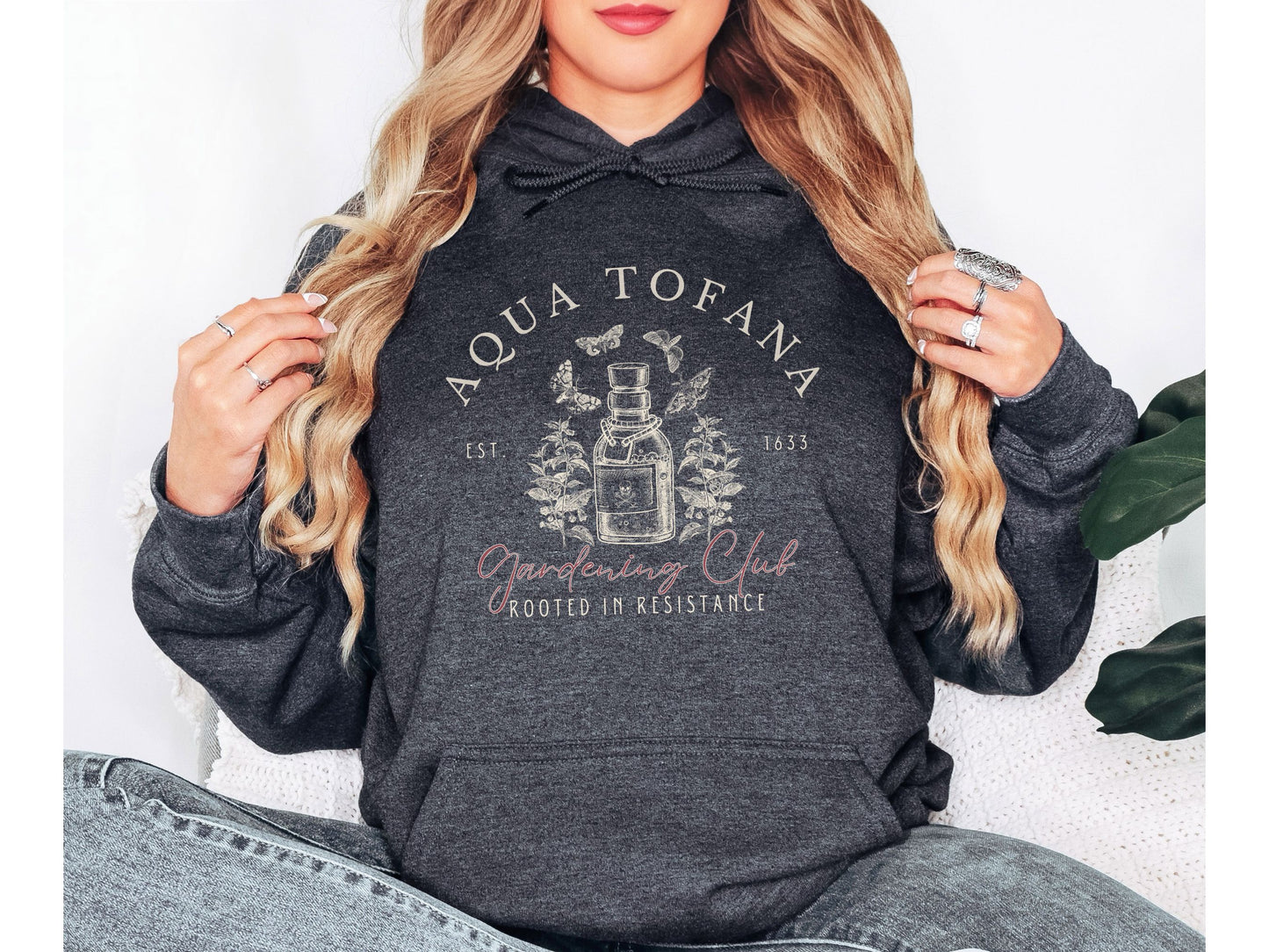 Aqua Tofana Gardening Club Resistance Hooded Sweatshirt