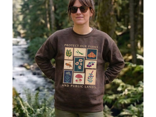 Protect Our Parks and Public Lands Crewneck Sweatshirt