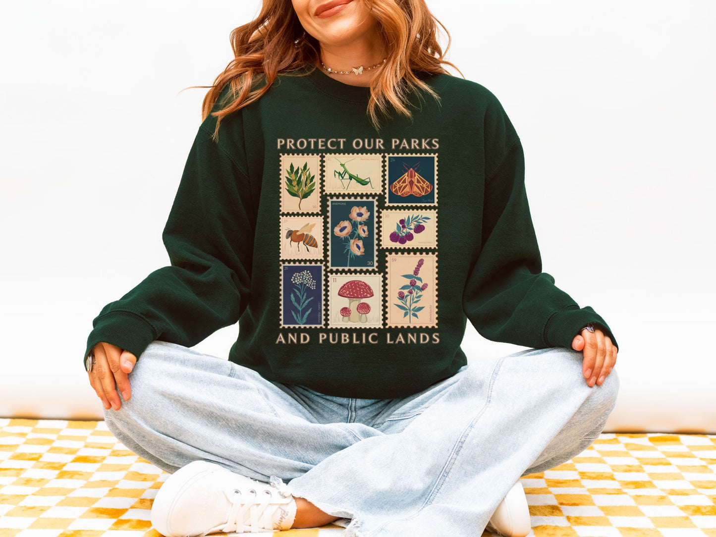 Protect Our Parks and Public Lands Crewneck Sweatshirt