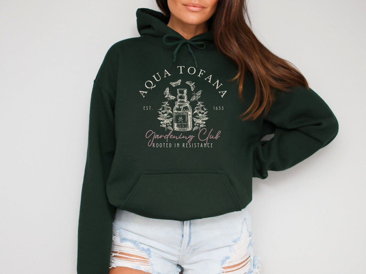 Aqua Tofana Gardening Club Resistance Hooded Sweatshirt