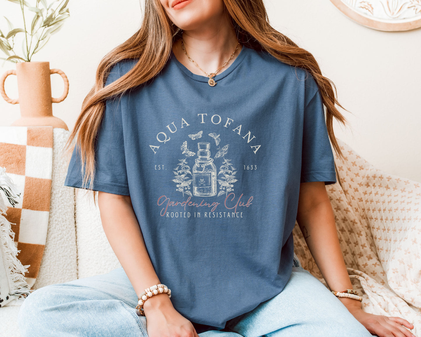 Aqua Tofana Gardening Club Resistance Tee Shirt