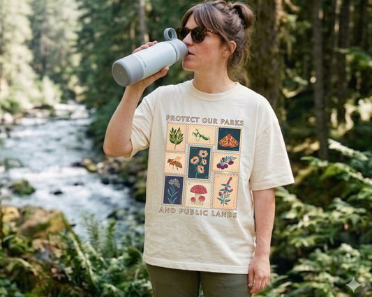 Protect Our Parks and Public Lands Comfort Colors Tee Shirt