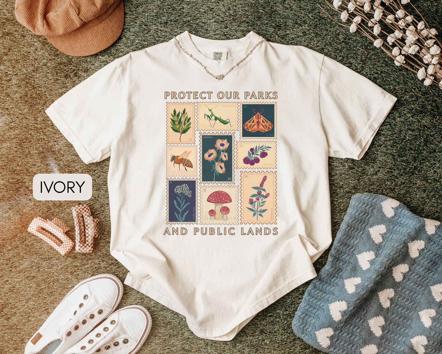 Protect Our Parks and Public Lands Comfort Colors Tee Shirt