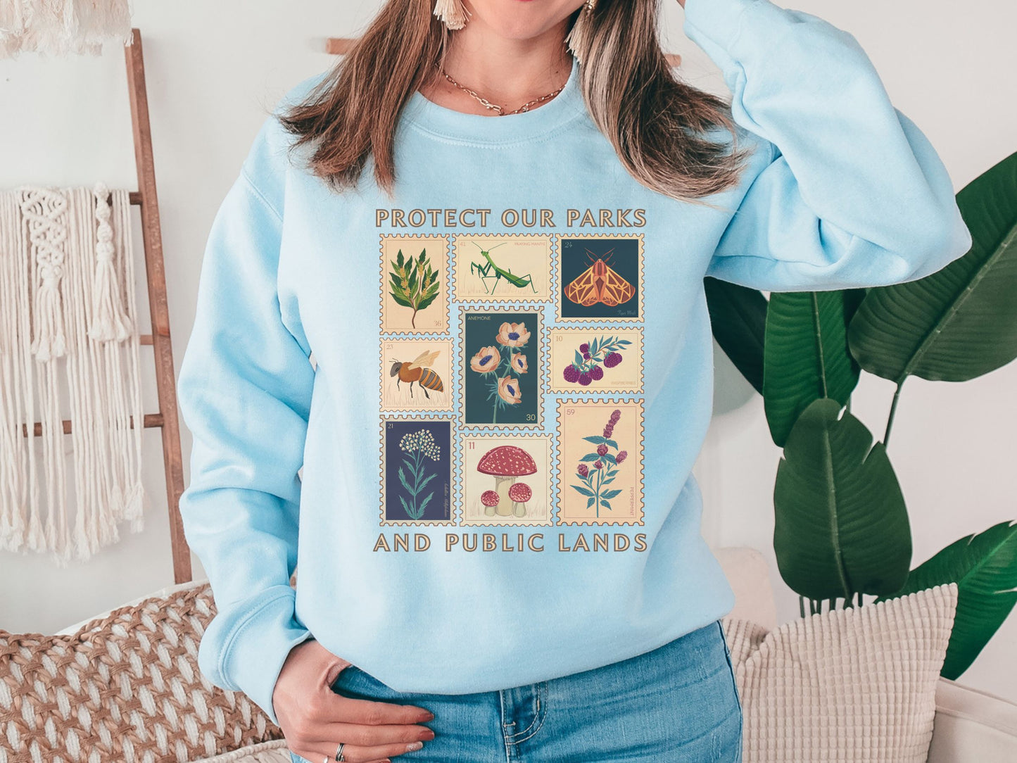 Protect Our Parks and Public Lands Crewneck Sweatshirt