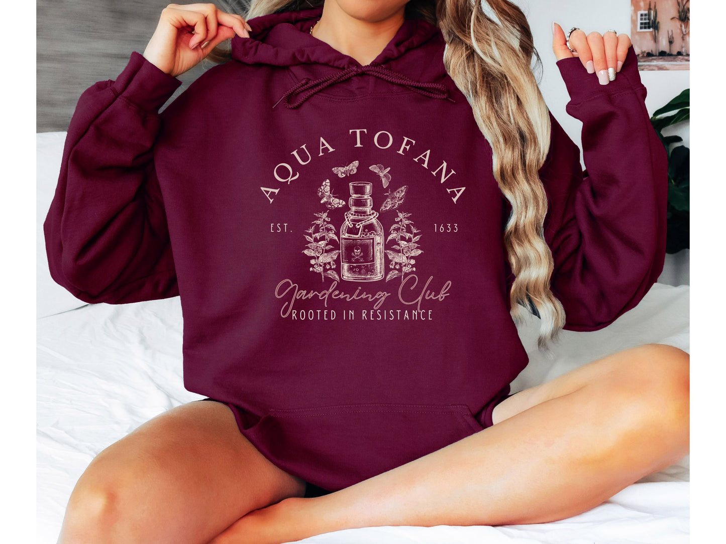 Aqua Tofana Gardening Club Resistance Hooded Sweatshirt