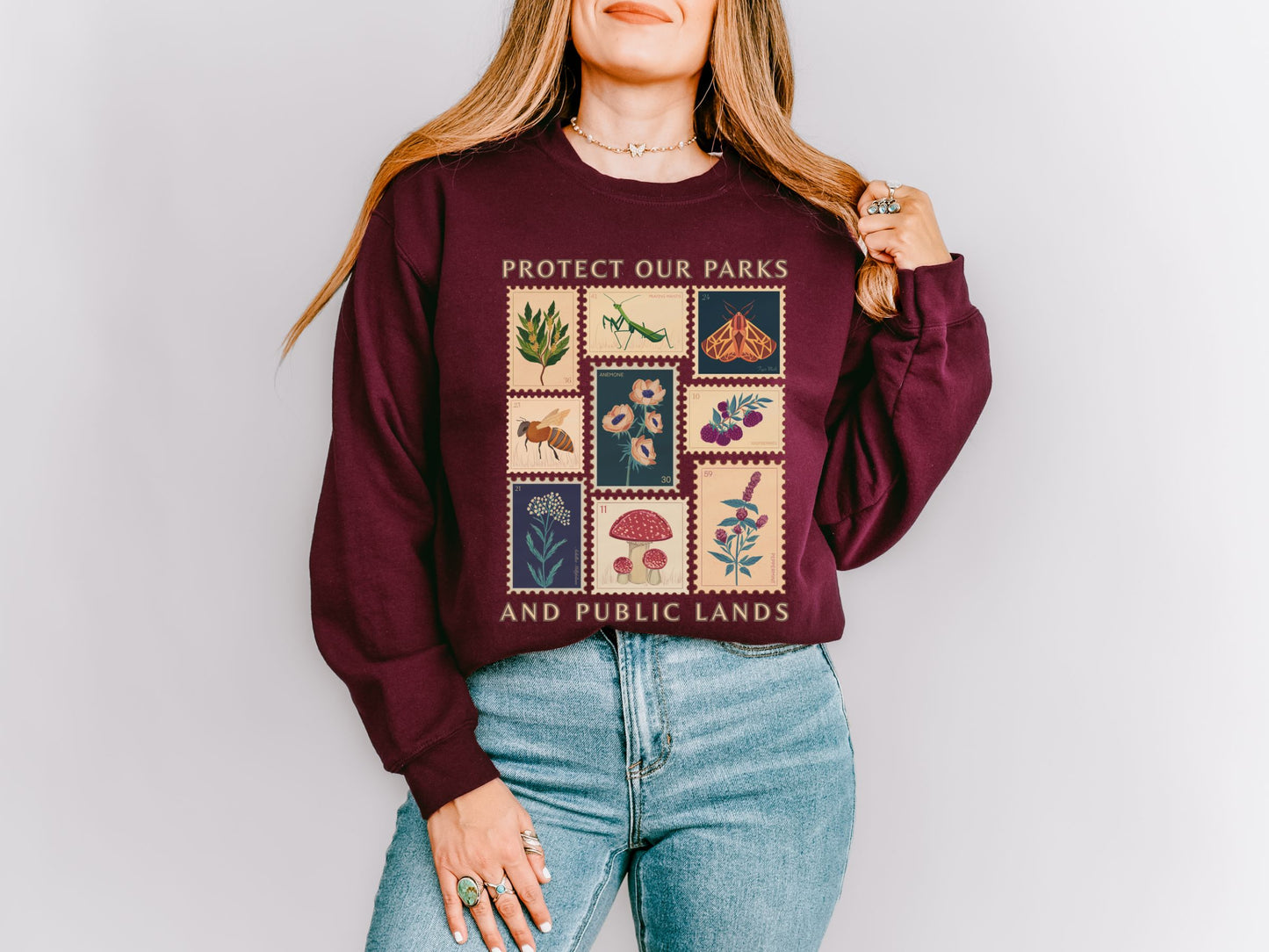 Protect Our Parks and Public Lands Crewneck Sweatshirt