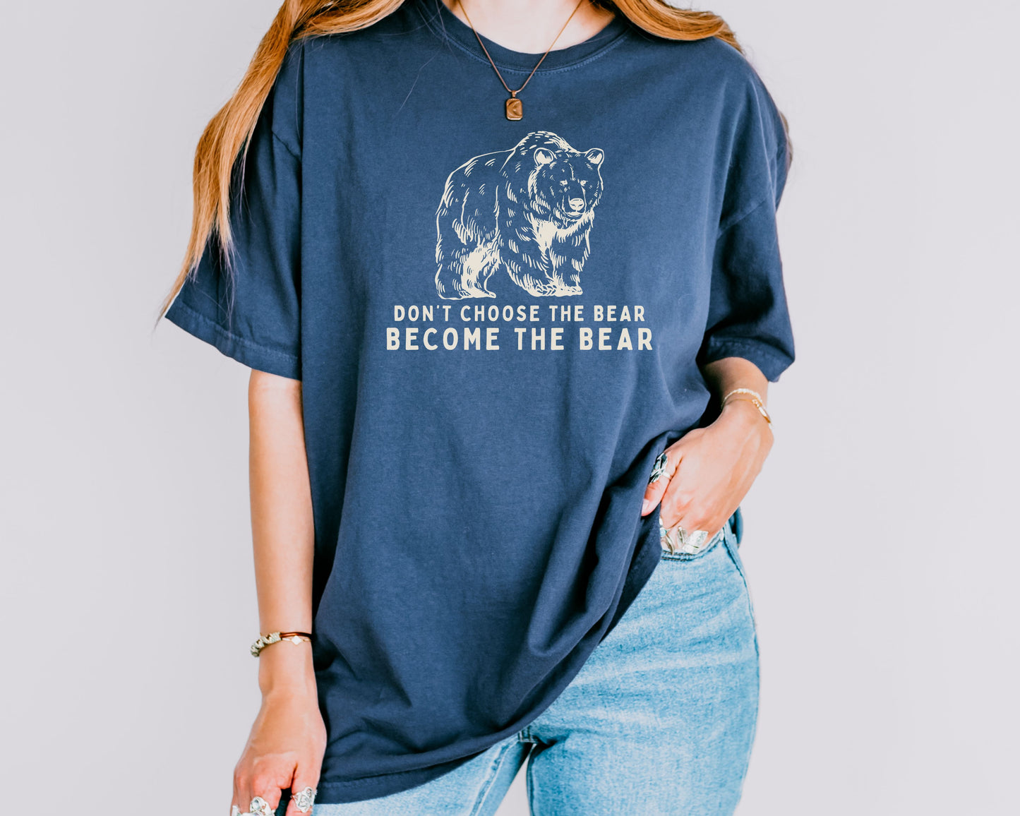 Become The Bear Radical Feminist Comfort Colors Shirt