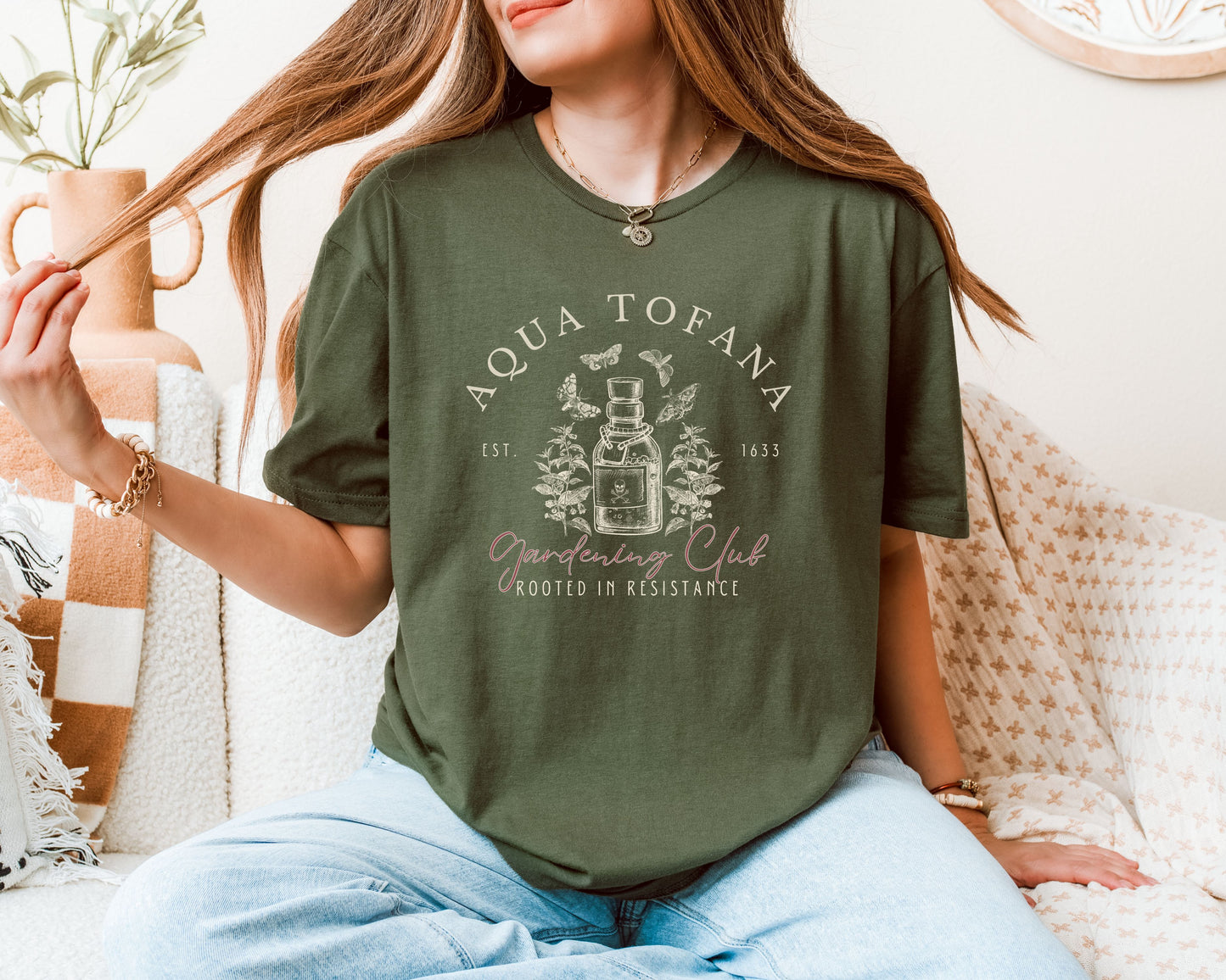 Aqua Tofana Gardening Club Resistance Tee Shirt