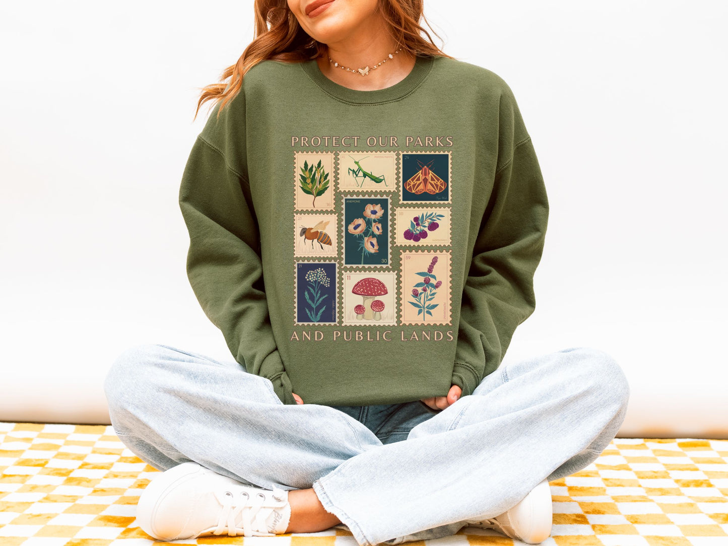 Protect Our Parks and Public Lands Crewneck Sweatshirt