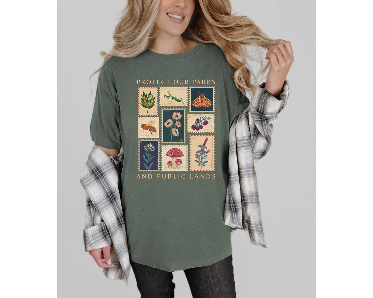 Protect Our Parks and Public Lands Comfort Colors Tee Shirt
