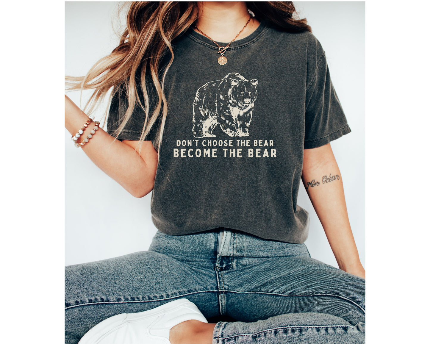Become The Bear Radical Feminist Comfort Colors Shirt