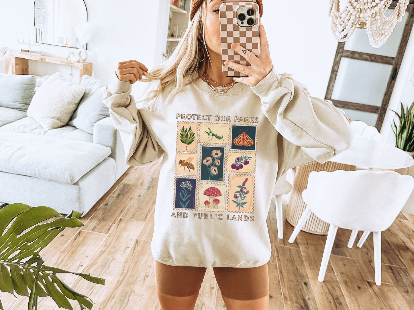 Protect Our Parks and Public Lands Crewneck Sweatshirt