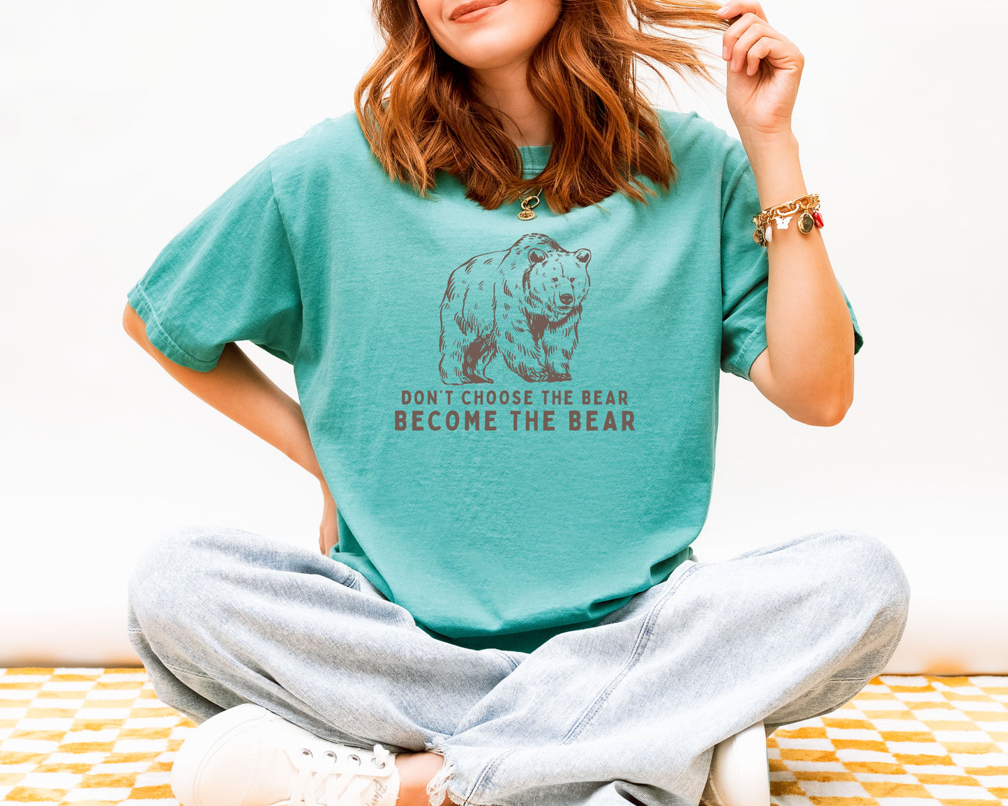 Become The Bear Radical Feminist Comfort Colors Shirt
