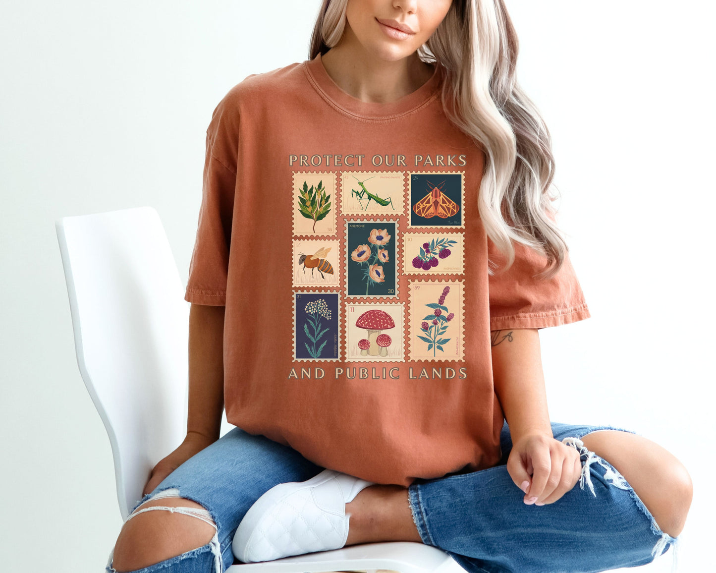 Protect Our Parks and Public Lands Comfort Colors Tee Shirt